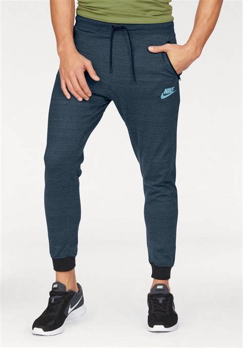 blaue jogginghose herren nike